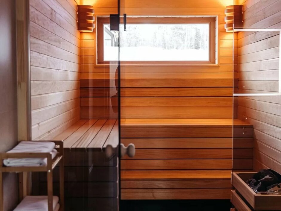 Сауна в отеле Marja Villas & SPA 4*