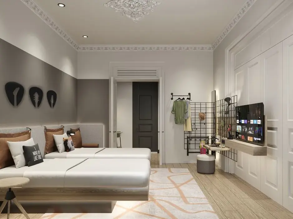 Номер в отеле Moxy Istanbul Taksim 4*