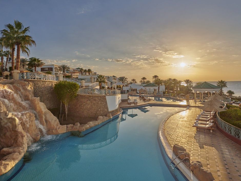Панорама на закат в отеле Park Regency Resort Sharm El Sheikh 5*