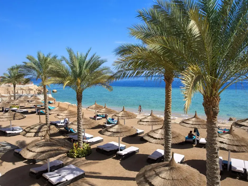 Пляж отеля Sunrise Montemare Resort - Grand Select 5*