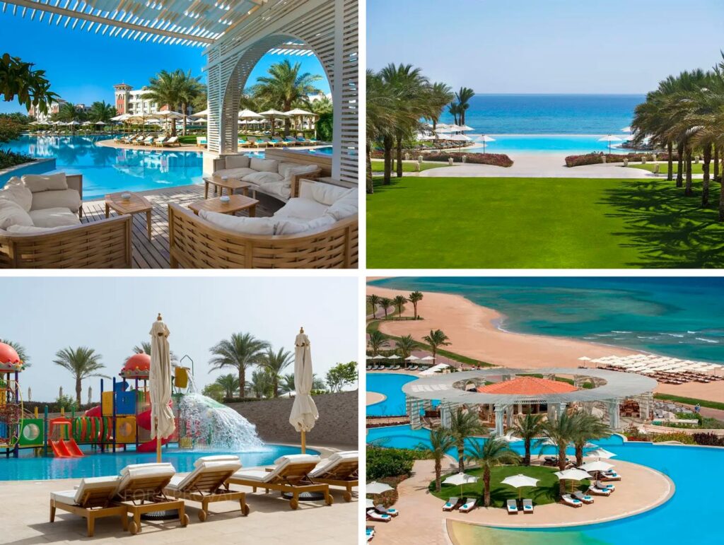 Территория семейного отеля Baron Palace Sahl Hasheesh, Египет