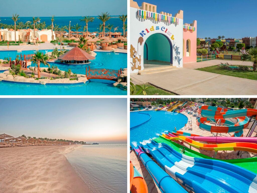 Территория пятизвездочного отеля Sunrise Royal Makadi Resort, Египет